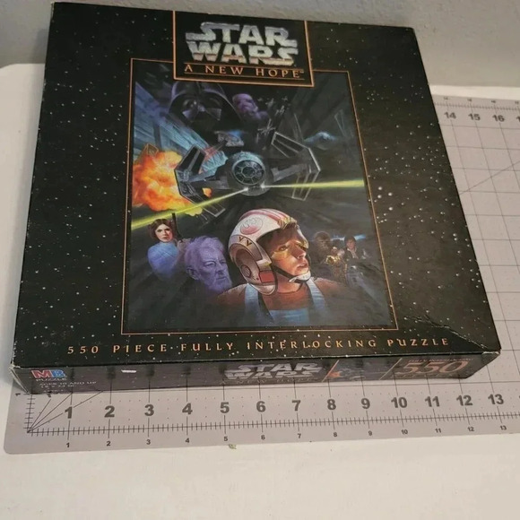 NEW SEALED Star Wars Episode IV “A New Hope” 550 Piece Puzzle 1995 Lucasfilm - Picture 5 of 14
